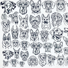 Load image into Gallery viewer, ELAN TRANSFERS UNDERGLAZE DECAL - DOGS