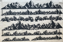 Load image into Gallery viewer, ELAN TRANSFERS UNDERGLAZE DECAL TRANSFER - MOUNTAINS