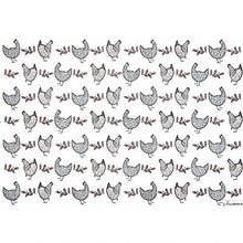 Load image into Gallery viewer, Underglaze Decal Transfer - Chickens