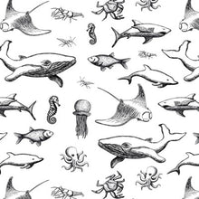 Load image into Gallery viewer, Underglaze Decal - Ocean Creatures
