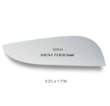 XIEM STAINLESS STEEL SERRATED CLAY RIB 4A