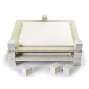 8" sq. Kiln Shelf as Tile Setter