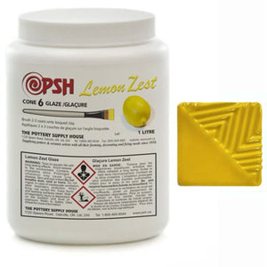 Lemon Zest Gloss Cone 6 Glaze