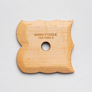 GARRITY WOOD TEXTURE TOOL FOR CLAY (T3)