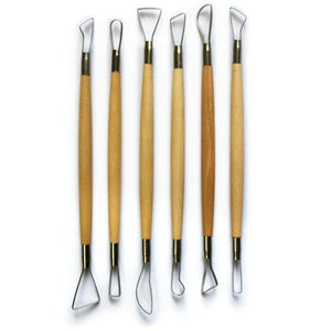 8" Ribbon Clay Trimmer Set (6)