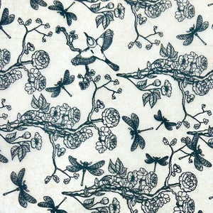 Underglaze Decal Transfer - Chinoiserie