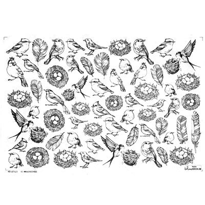 Underglaze Decal - Nests