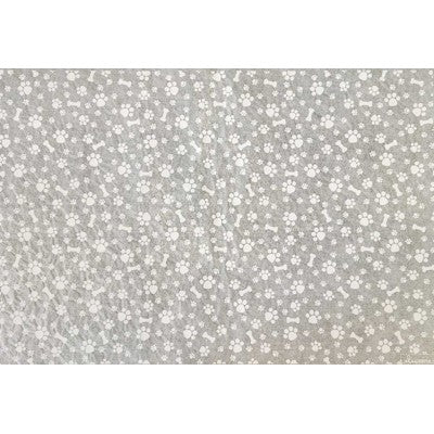 Underglaze Decal - Paw Prints (White)