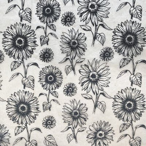 Underglaze Decal - Sunflowers