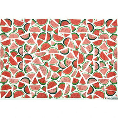 Underglaze Decal Transfer - Watermelons