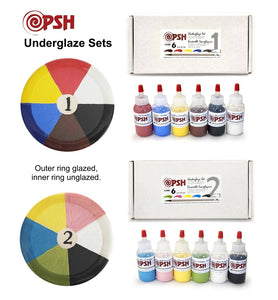 PSH UNDERGLAZE SET - 2