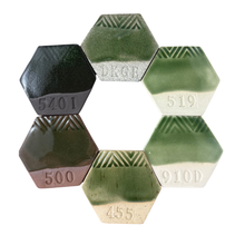 Load image into Gallery viewer, 10KG CONE 6 LILY PAD GLOSS GLAZE (DRY)
