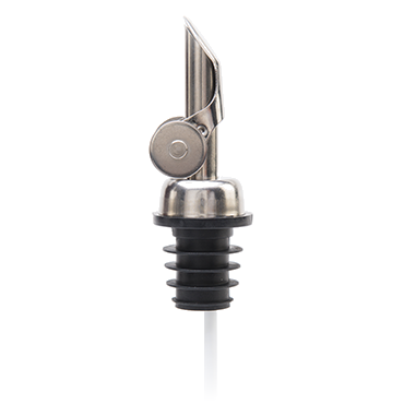 SILVER SELF-CLOSING POUR SPOUT