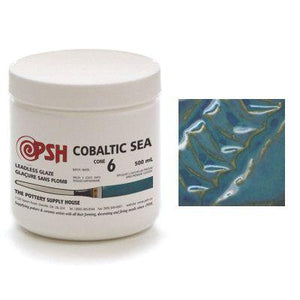 Cone 6 Cobaltic Sea Gloss Glaze