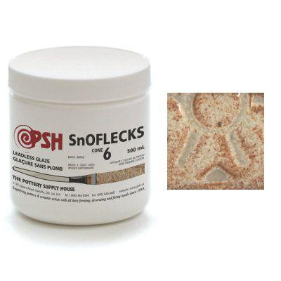 500ml 6 Snoflecks Glaze