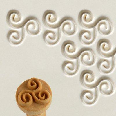 MKM SCM-118 Round Clay Stamp