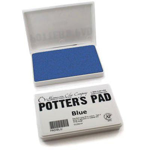 underglaze blue potters pad