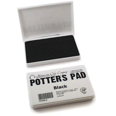 underglaze black potters pad